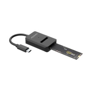 Dock Usb-C para SSD M.2 SataNvme NGFF Aisens ASUC-M2D011-BK Preto