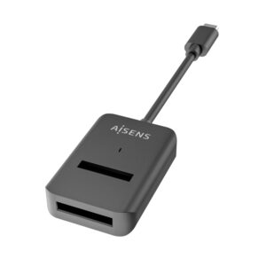 Dock Usb-C para SSD M.2 SataNvme NGFF Aisens ASUC-M2D011-BK Preto