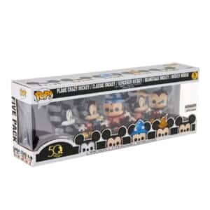 Funko Pop 5 Figuras Mickey Mouse Classic - Disney 9.5cm