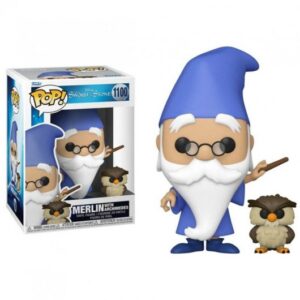 Funko Pop Merlin with Archimedes - Disney The Sword in the Stone 9.5cm