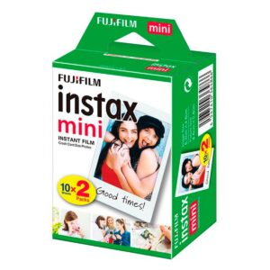 Carga Fujifilm Instax Mini Glossy 2x10 Folhas Tamanho da Imagem 46x62mm