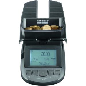 Contador de Notas e Moedas Ratiotec Moneyscale RS 2000