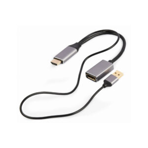 Adaptador Gembird Activo 4K Hdmi Macho para DisplayPort Fêmea Preto