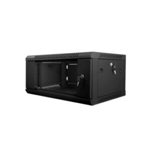 Armario Rack Lanberg 4U 600x450x279 19" Até 60 kg Preto