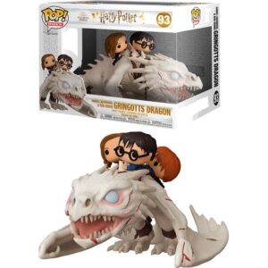 Funko Pop! Harry Ron & Hermione Riding Gringotts Dragon - Harry Potter