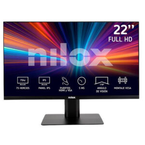 Monitor Nilox 21.5" 75hz 5ms Vga Hdmi Preto