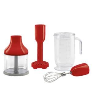 Smeg Conjunto de Acessórios Liquidificador de Mão HBAC11RD Vermelho