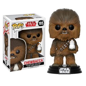 Funko Pop! Chewbacca with Porg - Star Wars The Last Jedi