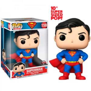 Funko Pop! Super Sized SuperMan - DC Comics SuperMan Com opção Chase