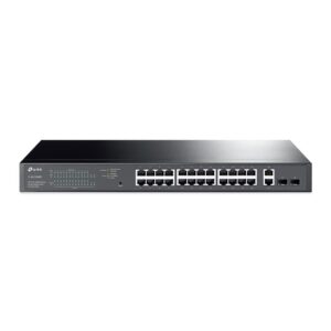 Switch TP-Link 28 Portas Gigabit 24 Portas PoE+ Easy Smart Switch - TL-SG1428PE