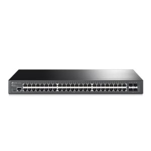 Switch TP-Link JetStream 48 Portas Gigabit L2 com 4 slots SFP