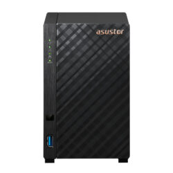 NAS Asustor AS1102TL 2 Baías Realtek RTD1296 Quad-Core 1.4GHz 1Gb 2.5GbE x1 USB3.2 Gen1 x2