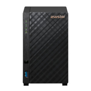 NAS Asustor AS1102TL 2 Baías Realtek RTD1296 Quad-Core 1.4GHz 1Gb 2.5GbE x1 USB3.2 Gen1 x2