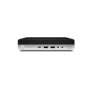 Computador Desktop HP 600 G4 MiniPC Core i5-8ª 8Gb SSD 256Gb Win 10 Pro 2*Dp 1*VGA