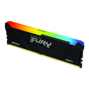 Memória Dimm Kingston Fury Beast RGB 16Gb Ddr4 2666MHz CL16