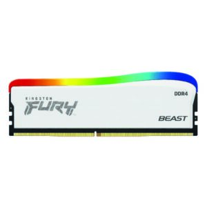 Memoria Dimm Kingston Fury Beast White RGB SE 16Gb Ddr4 3600Mhz 1.35V CL18