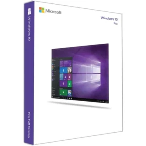 Microsoft Windows 10 Pro 64Bits 1PK DSP DVD