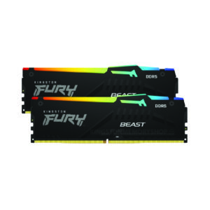 Memoria Dimm Kingston Fury Beast RGB 16Gb Kit (2*8Gb) 5600Mhz 1.25V CL40