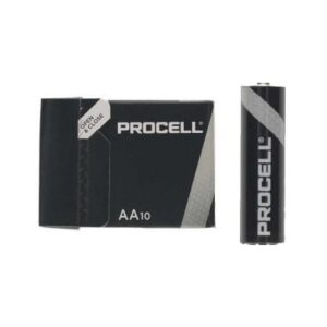 Pack de 10 Pilhas AA LR6 Duracell Procell ID1500IPX10 1.5V Alcalinas