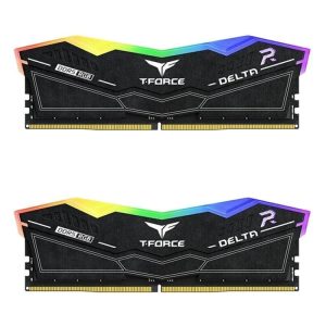 Memoria Dimm Team Group Kit 32GB (2 x 16GB) DDR5 7200MHz Delta RGB Preto