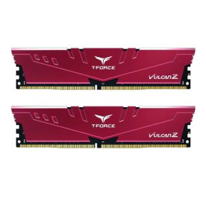 Memoria Dimm Team Group Kit 16GB (2 x 8GB) DDR4 3200MHz Vulcan Z Red CL1