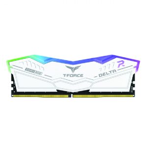 Memoria Dimm Team Group Kit 32GB (2 x 16GB) DDR5 6400MHz Delta RGB Branco