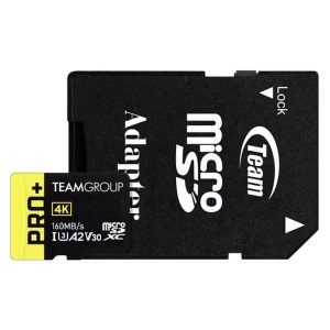 Micro SD Team Group PRO+ MicroSDXC A2 UHS-I U3 V30 256GB