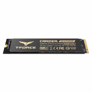 Disco SSD Team Group 500GB T-FORCE A440 LITE M.2 PCIe 4.0 NVMe 7000R/4500W com dissipador Grafeno