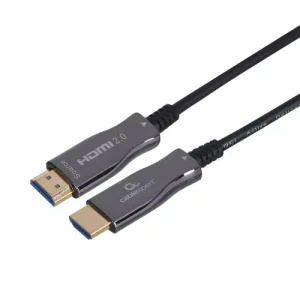 Cabo Hdmi Active Optical (AOC) Hdmi Macho para Hdmi Macho Alta Velocidade com rede AOC Premium Series 20 Metros