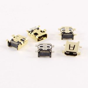 Jack Mini Usb 8Pinos Soldar Board