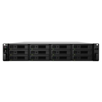 Synology RS3621RPxs NAS 12-bay 2U Rack Station Ram 8 GB - Gigabit