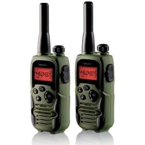 Walkie Talkie Topcom RC-6406v até 10km 8 canais com auriculares