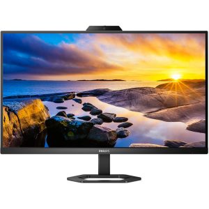 Monitor Philips 27E1N5600HE 27" QHD Webcam Multimedia Regulavel em altura com Pivot Preto