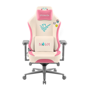 Cadeira Gaming Phoenix Nova Couro Cream Edition Tamanho R