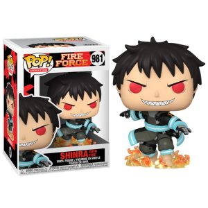 Funko Pop! Shinra With Fire - Fire Force