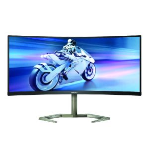 Monitor Gaming Curvo Philips Evnia 5000 34M1C5500VA 34" WQHD 1ms 165Hz VA Multimédia Preto