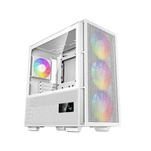 DeepCool CH560 Digital ARGB Mid Tower Vidro Temperado USB 3.2 Branca