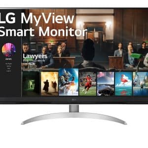 Monitor LG Smart VA 32" UHD 4K HDMI USB-C LAN 32SQ700S-W