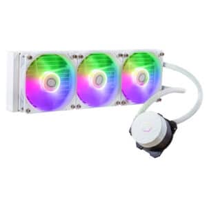 Kit de refrigeração líquida para processador branco Cooler Master MasterLiquid 360L Core ARGB 12 cm branco