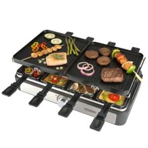 Bourgini Placa elétrica Gourmette Raclette