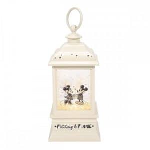 Figura Enesco! Mickey And Minnie Lantern Lamp - Disney