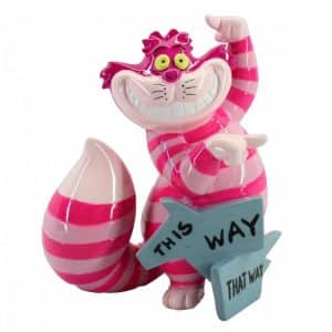 Figura Enesco! This Way Cheshire Cat Mini - Disney