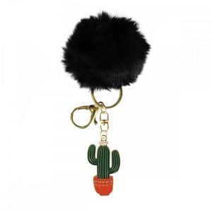 Porta-chaves Enesco! Pompom Cacto