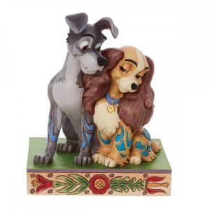 Figura Enesco! Lady and the Tramp Love - Disney