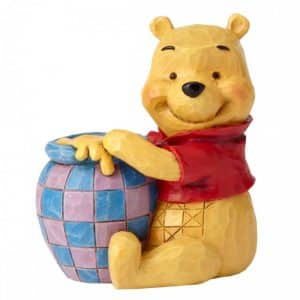 Mini Figura Enesco! Winnie the Pooh with Honey Pot - Disney