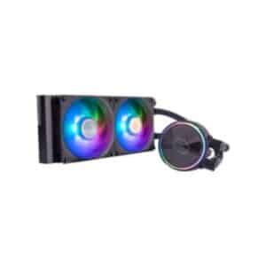 Water Cooler CPU Cooler Master MasterLiquid PL240 Flux RGB 240mm Preto