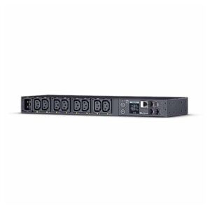 Pdu Automático Monitorado com 8 Tomadas C13 Lcd Rack 1U 16A