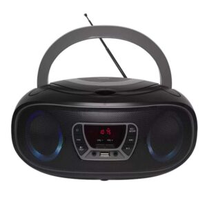 Denver Radio CD Bluetooth Radio FM Cinzento