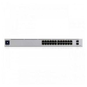 Switch com Gestão Ubiquiti USW-PRO-24-POE 24 Portas RJ-45 Gigabit 10/100/1000 SFP/ PoE