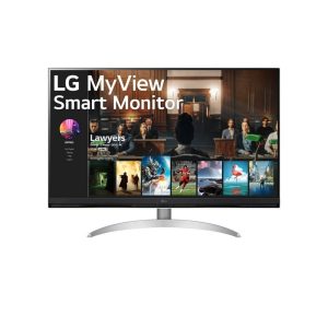 Monitor LG Smart VA 32" UHD 4K HDMI USB-C LAN 32SQ700S-W